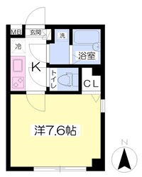 リヴザボネ小杉の物件間取画像